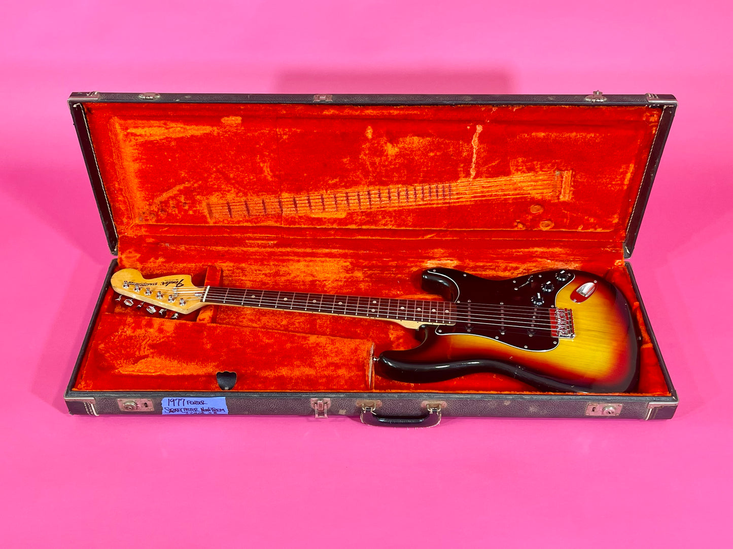 1979 Fender Stratocaster Non-Trem 3-color Sunburst with Rosewood fingerboard