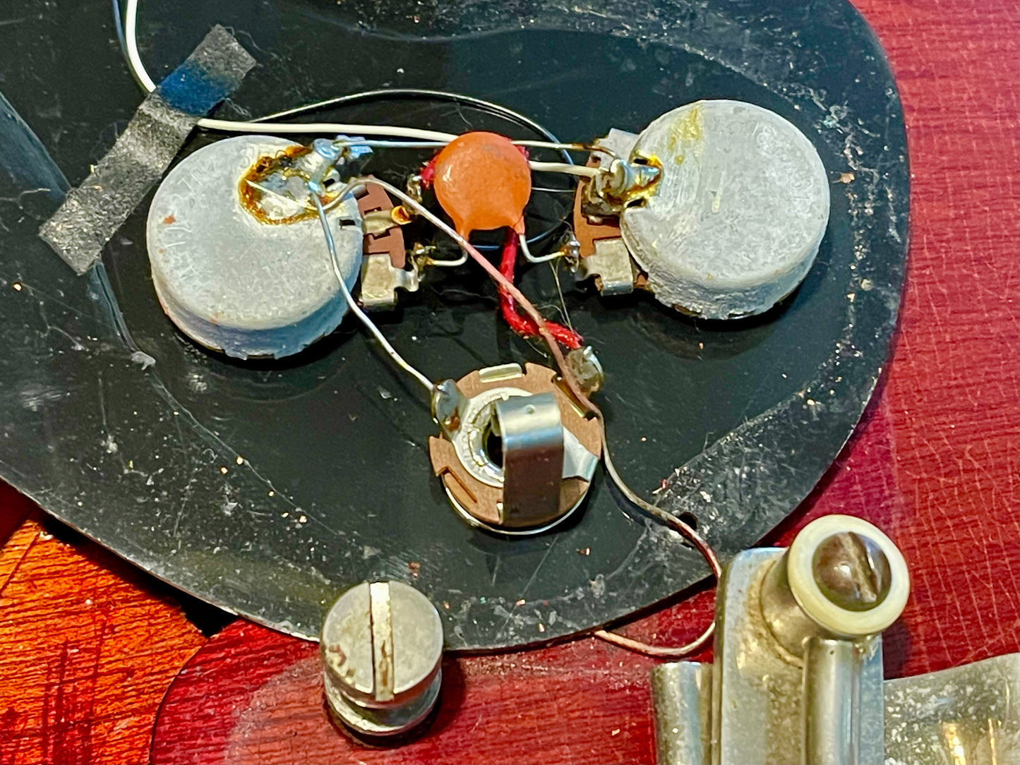 1965 Gibson Melody Maker I Cherry Red Big Neck! 100% original