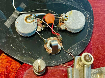 1965 Gibson Melody Maker I Cherry Red Big Neck! 100% original