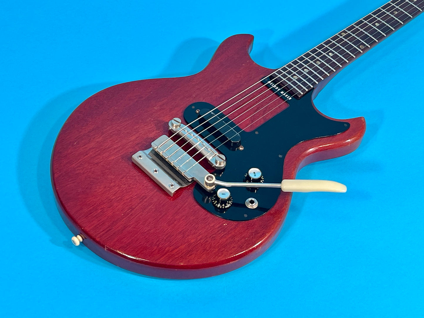 1965 Gibson Melody Maker I Cherry Red Big Neck! 100% original