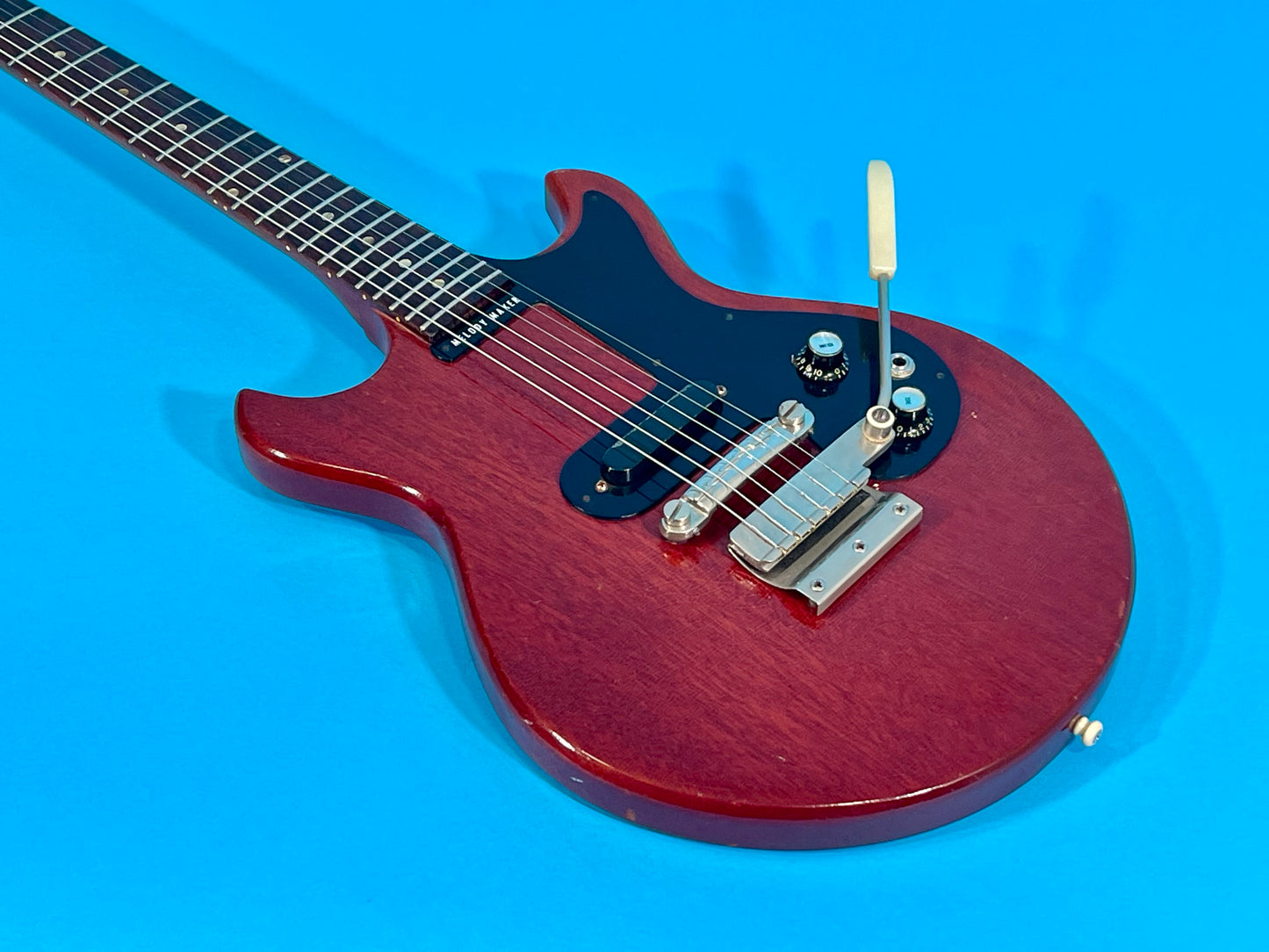 1965 Gibson Melody Maker I Cherry Red Big Neck! 100% original