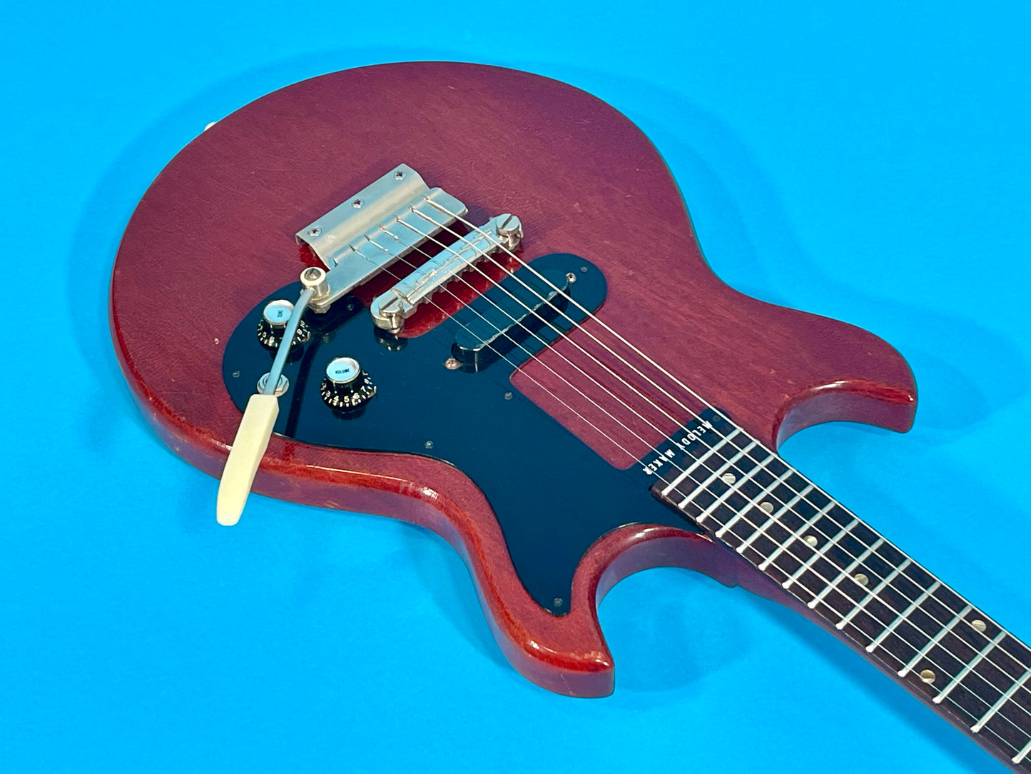 1965 Gibson Melody Maker I Cherry Red Big Neck! 100% original