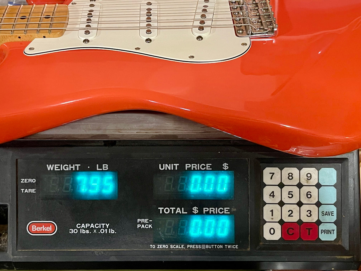 1997 Fender Stratocaster California Series Fiesta Red MINT!