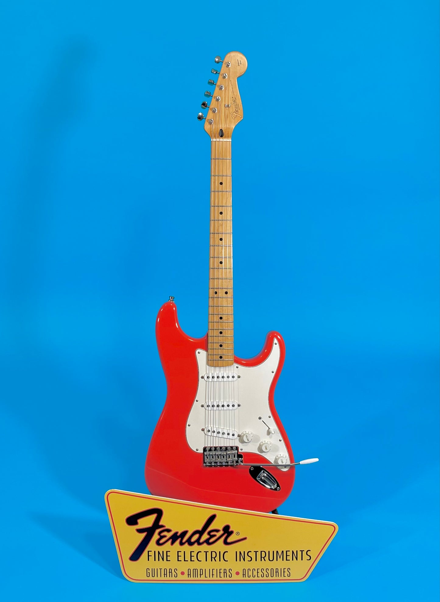 1997 Fender Stratocaster California Series Fiesta Red MINT!