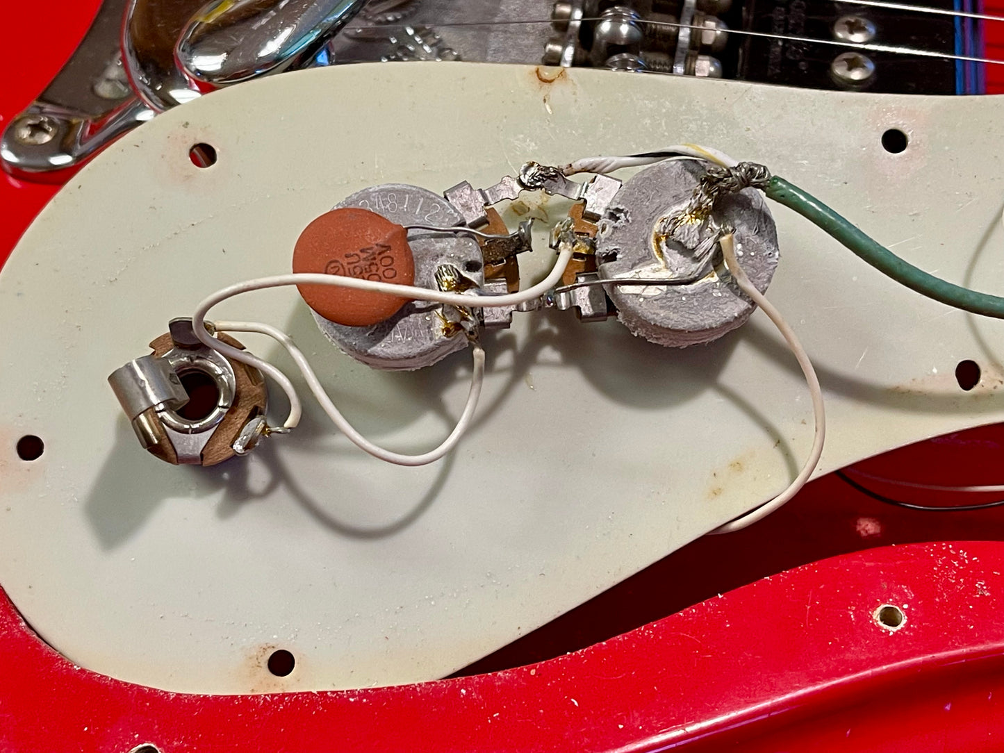 1966 Mosrite Ventures Mark I original Strawberry Red!