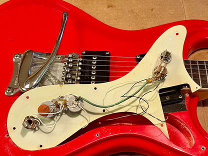 1966 Mosrite Ventures Mark I original Strawberry Red!
