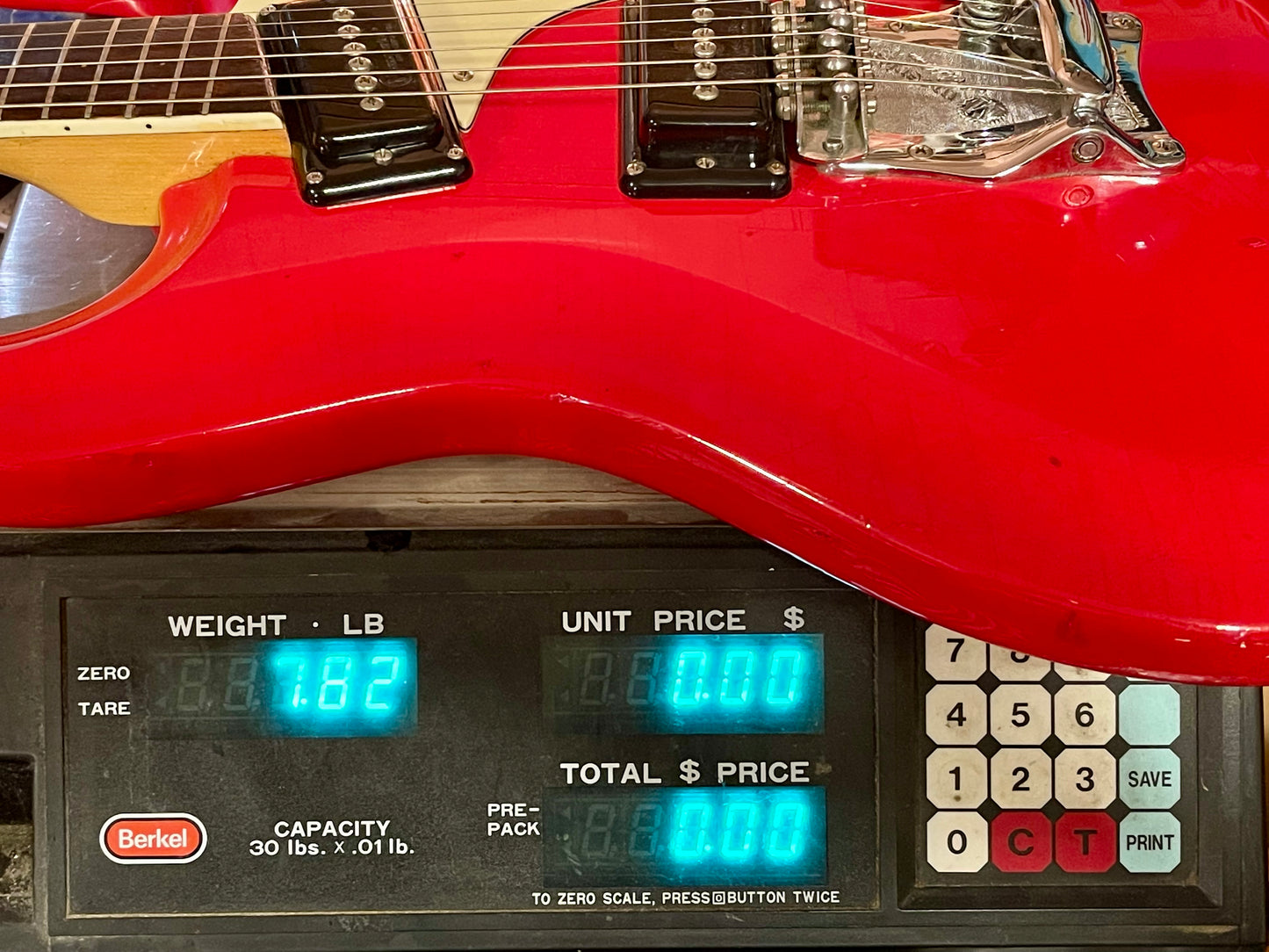 1966 Mosrite Ventures Mark I original Strawberry Red!