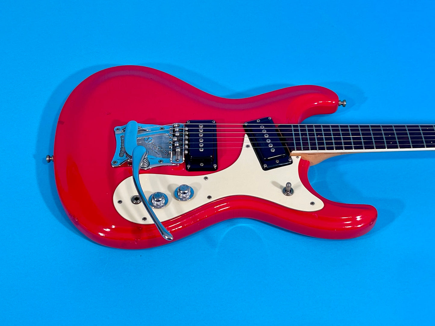 1966 Mosrite Ventures Mark I original Strawberry Red!