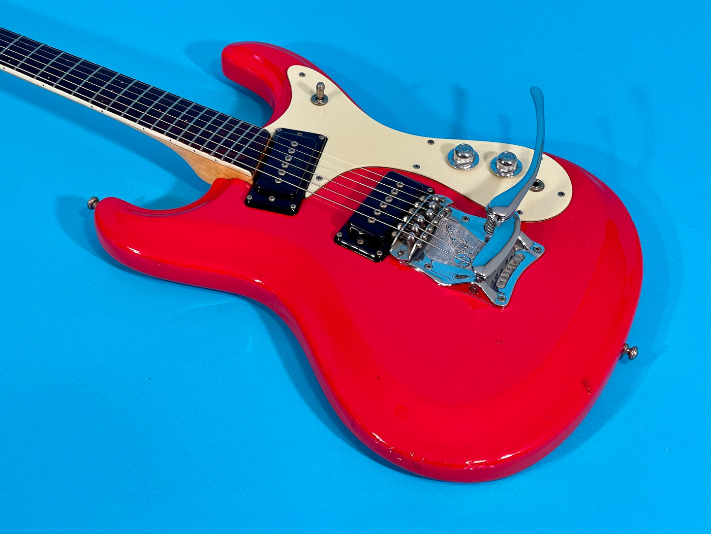 1966 Mosrite Ventures Mark I original Strawberry Red!