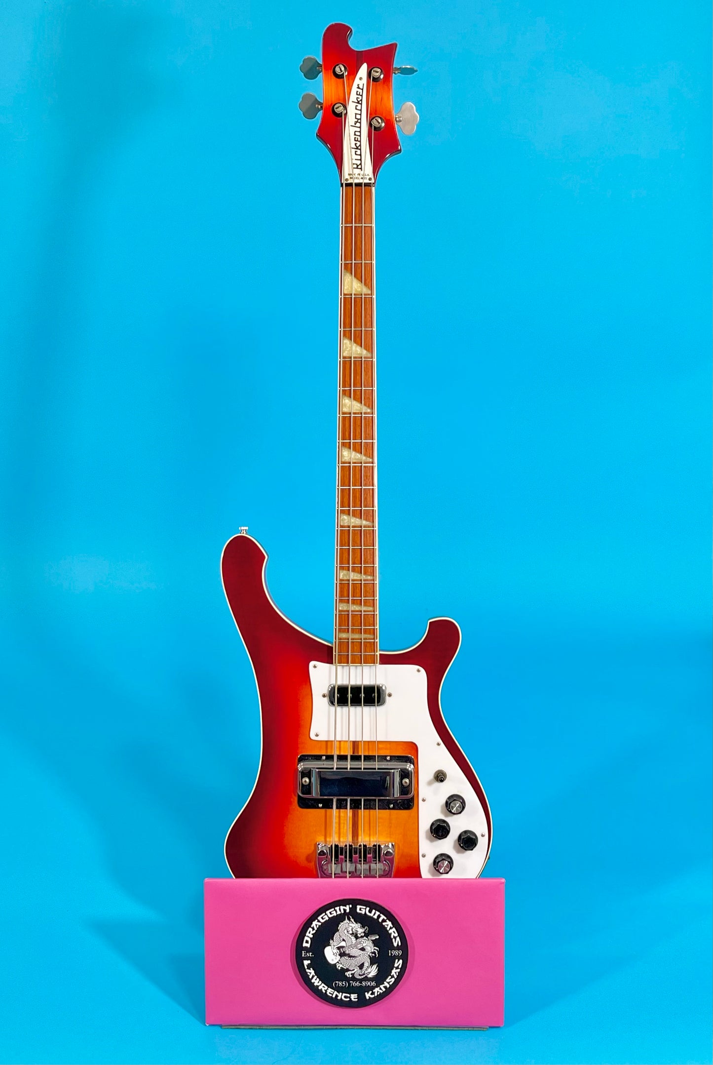 1980 Rickenbacker 4001 Fireglo Finish 100% Original
