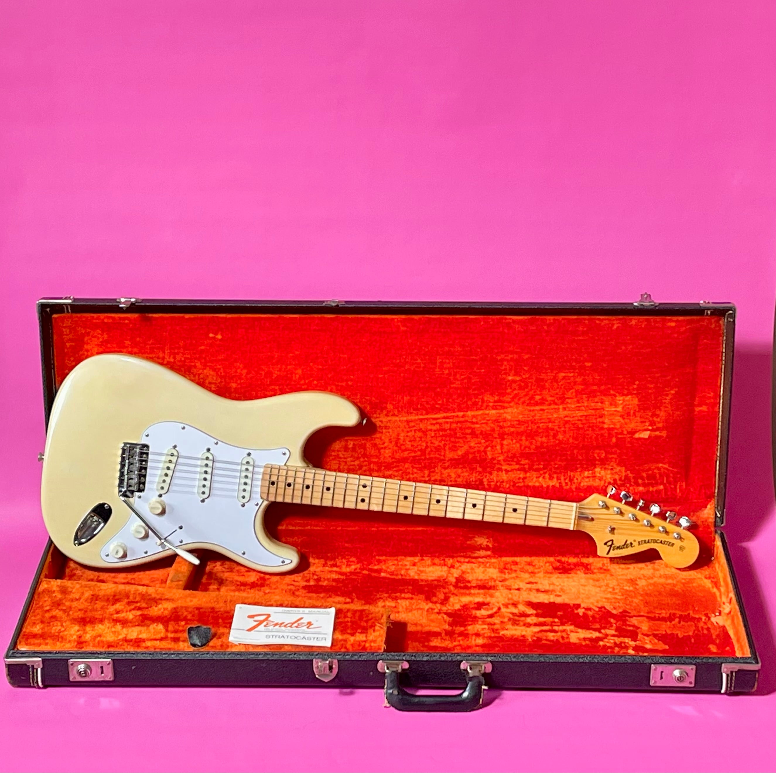 1971 Fender Stratocaster original Blonde finish! – Draggin' Guitars