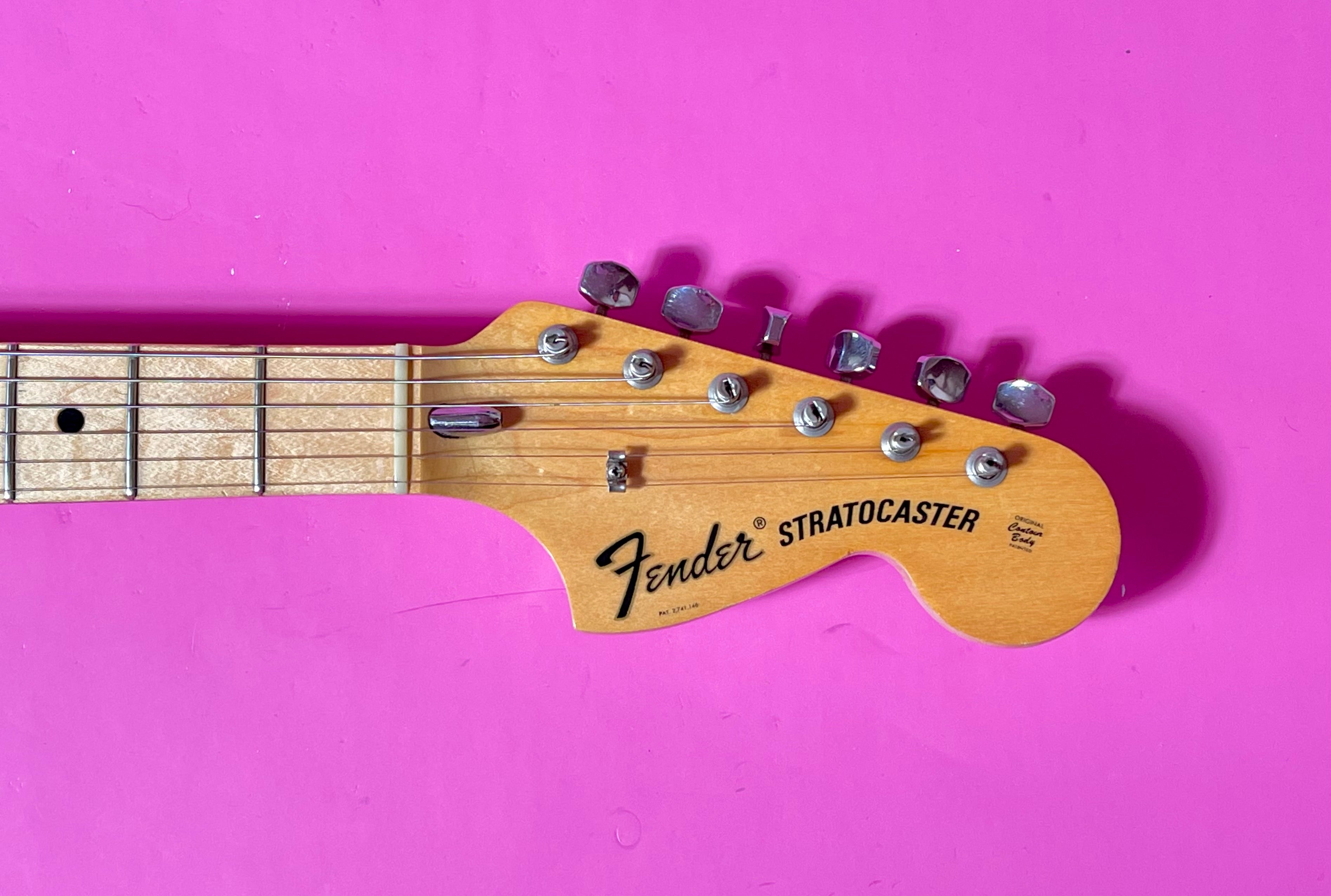 1971 Fender Stratocaster original Blonde finish! – Draggin' Guitars