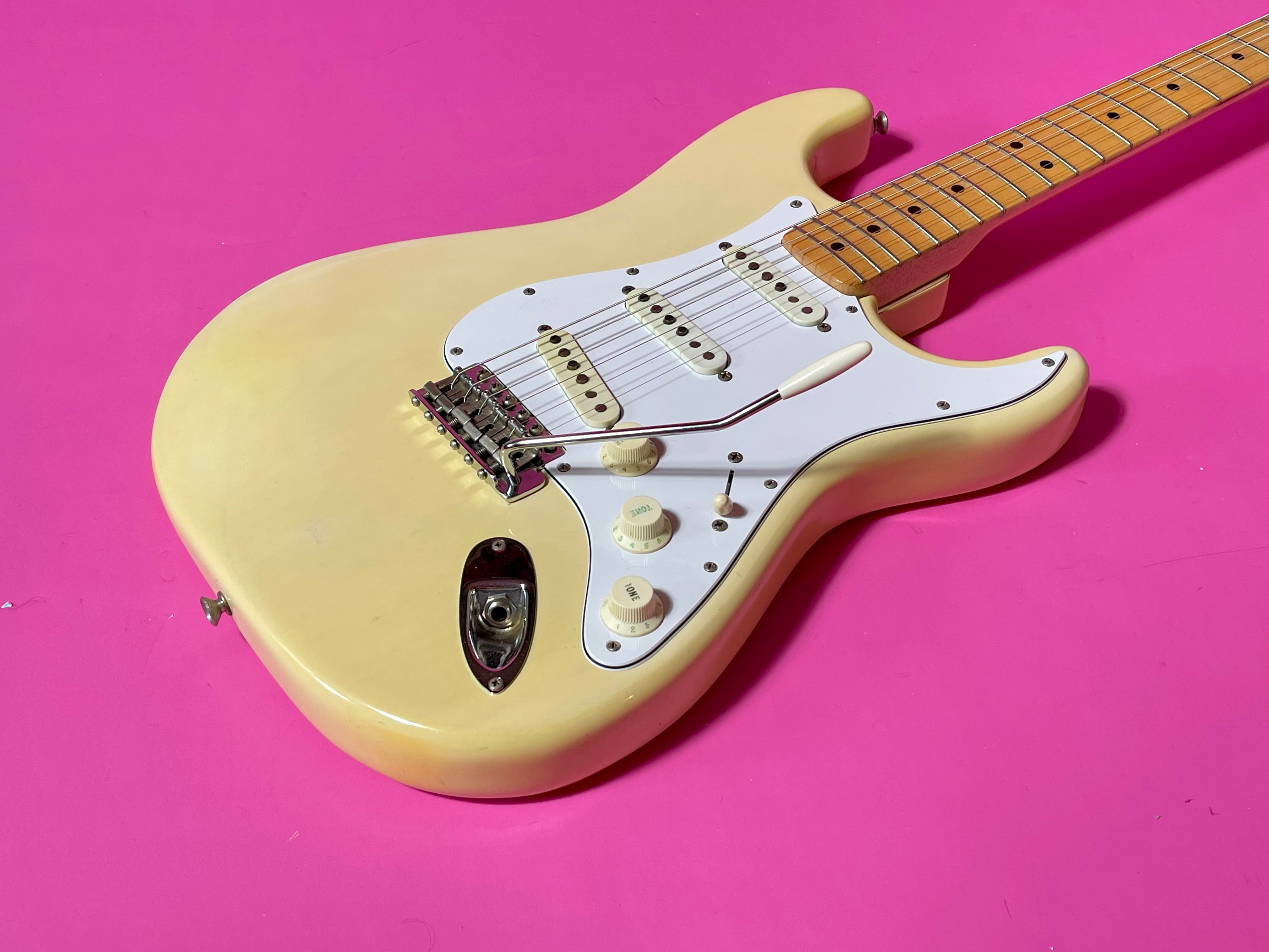 1971 Fender Stratocaster original Blonde finish! – Draggin' Guitars