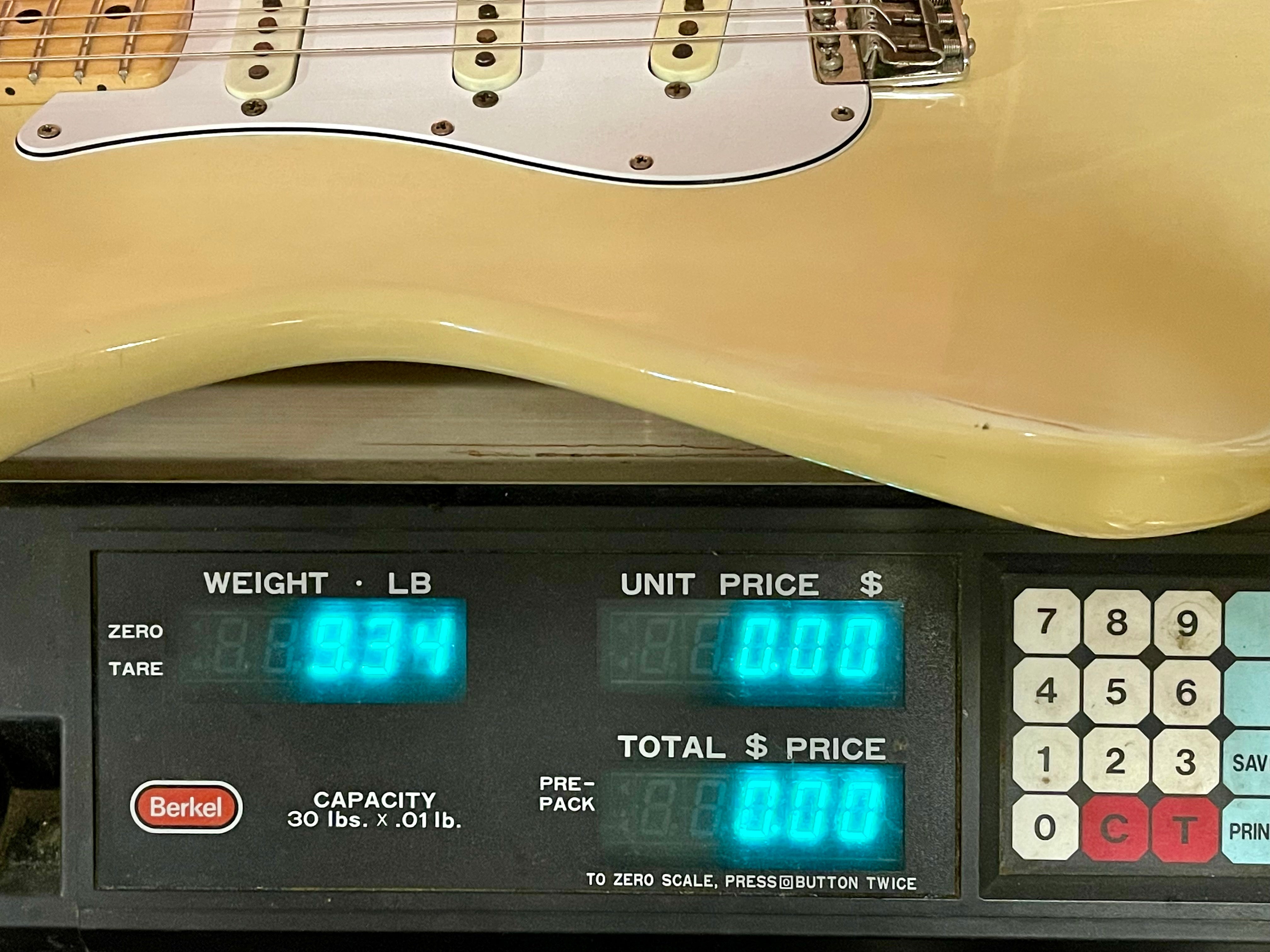 1971 Fender Stratocaster original Blonde finish! – Draggin' Guitars