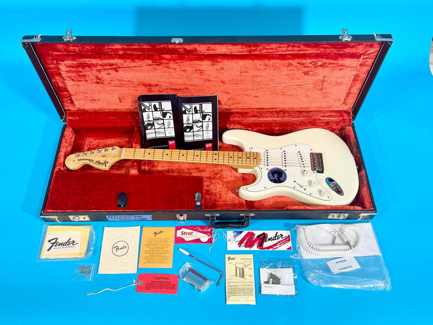 1997 Fender Jimi Hendrix Stratocaster Artist Series Limited Edition 1st year MINT!