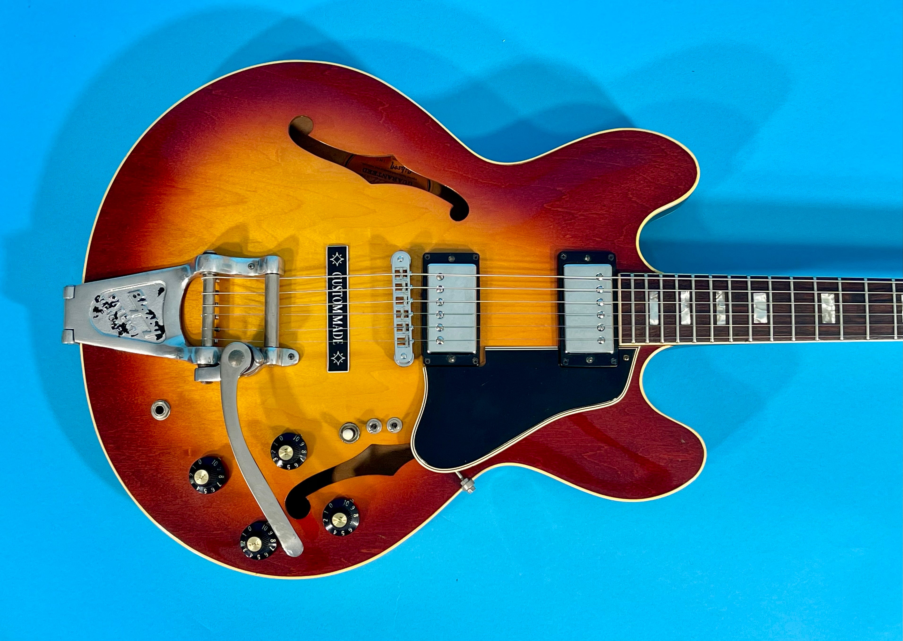 1970 Gibson ES-335-TD Cherry Sunburst – Draggin' Guitars 1970 Gibson ES-335-TD Cherry Sunburst – Draggin' Guitars