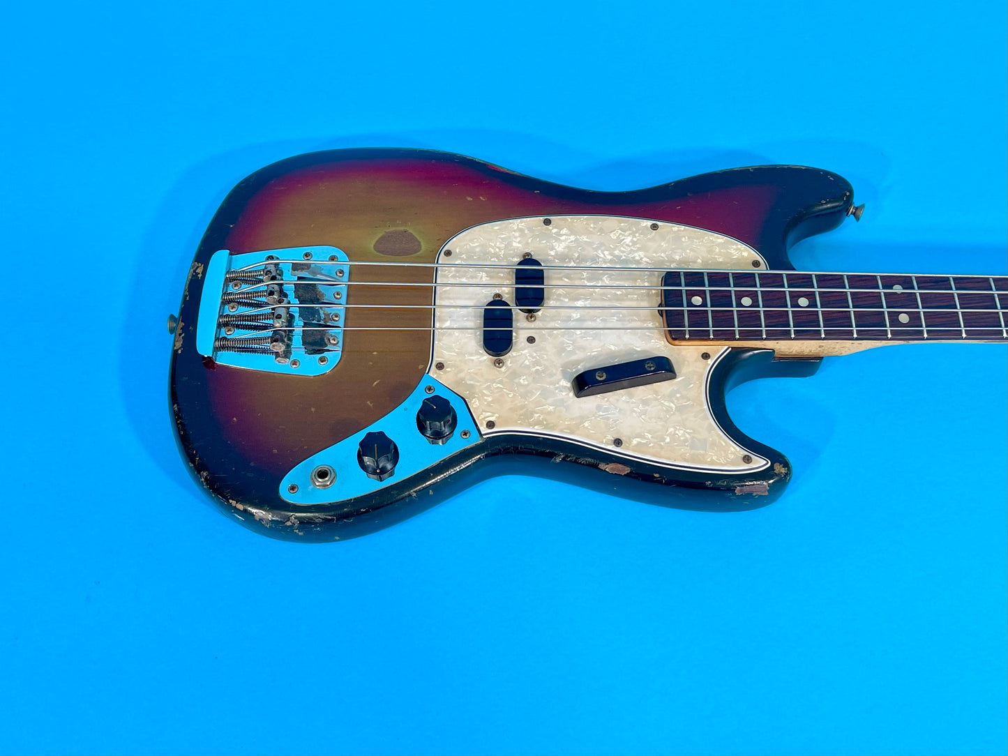 1971 Fender Mustang Bass Sunburst Mojo-machine!