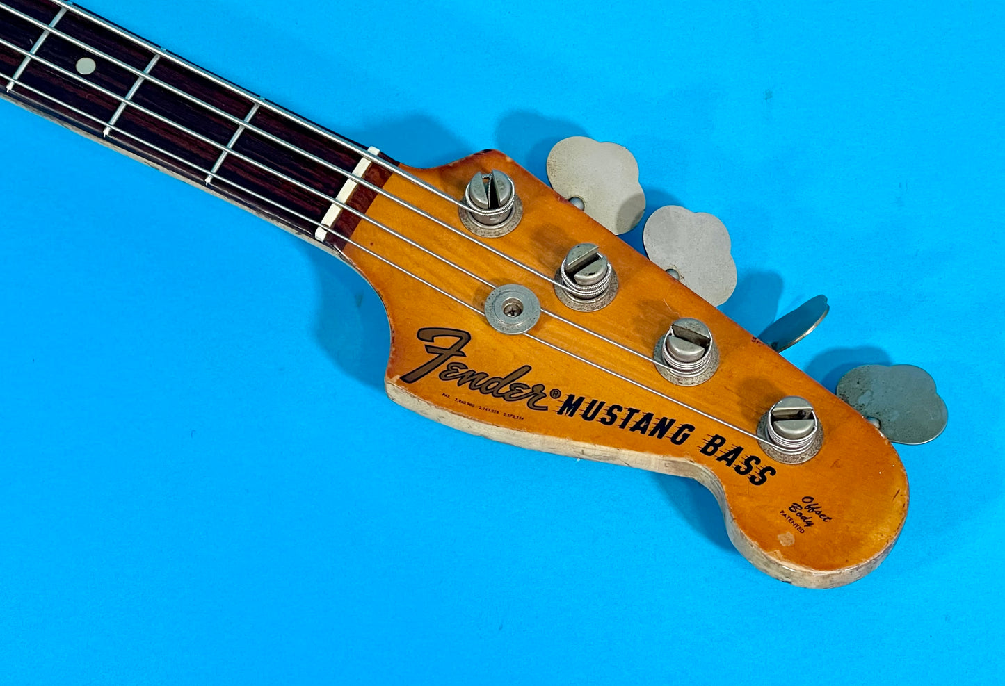 1971 Fender Mustang Bass Sunburst Mojo-machine!