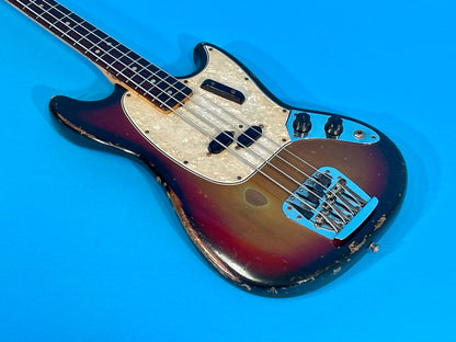1971 Fender Mustang Bass Sunburst Mojo-machine!