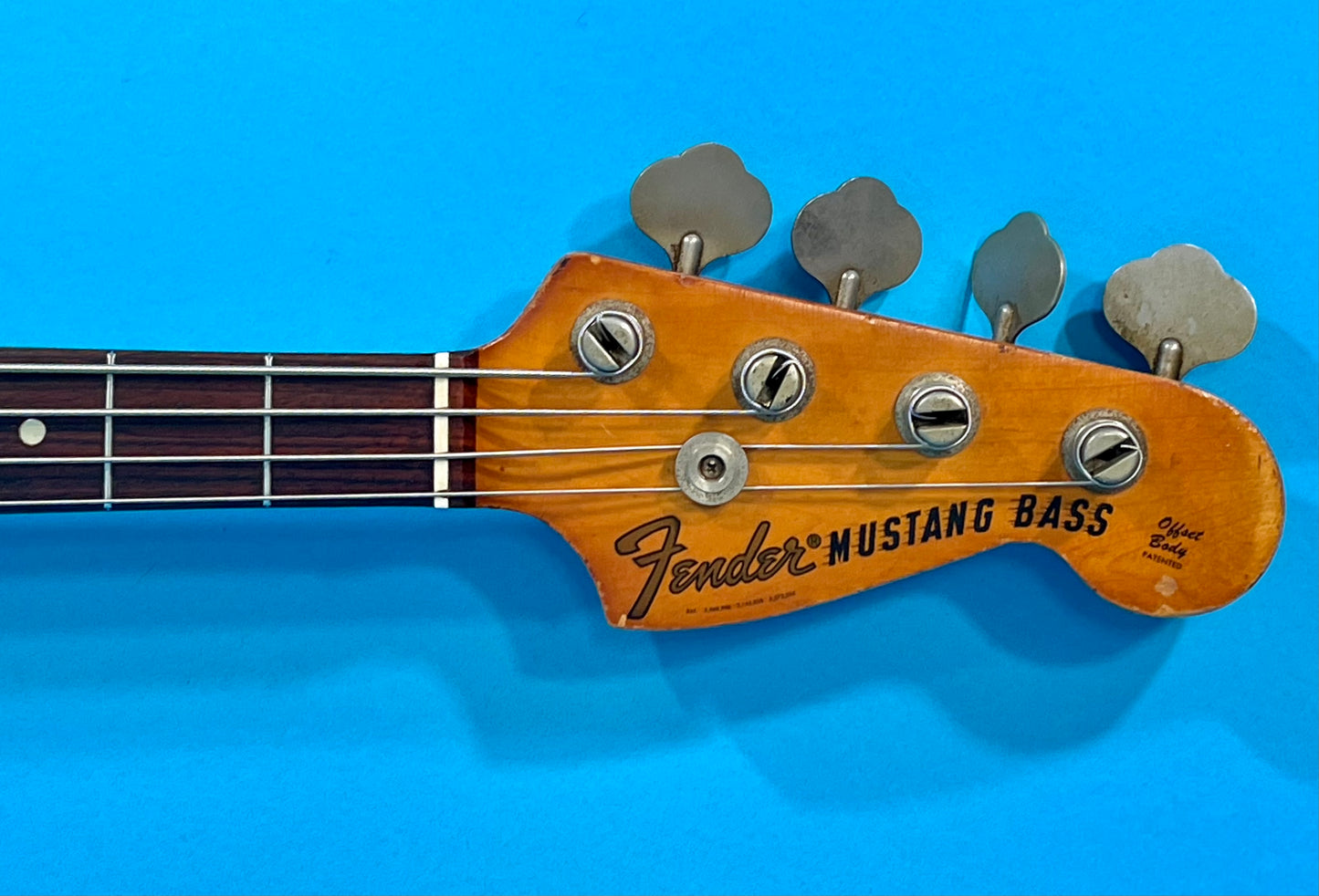 1971 Fender Mustang Bass Sunburst Mojo-machine!