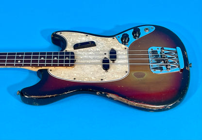 1971 Fender Mustang Bass Sunburst Mojo-machine!