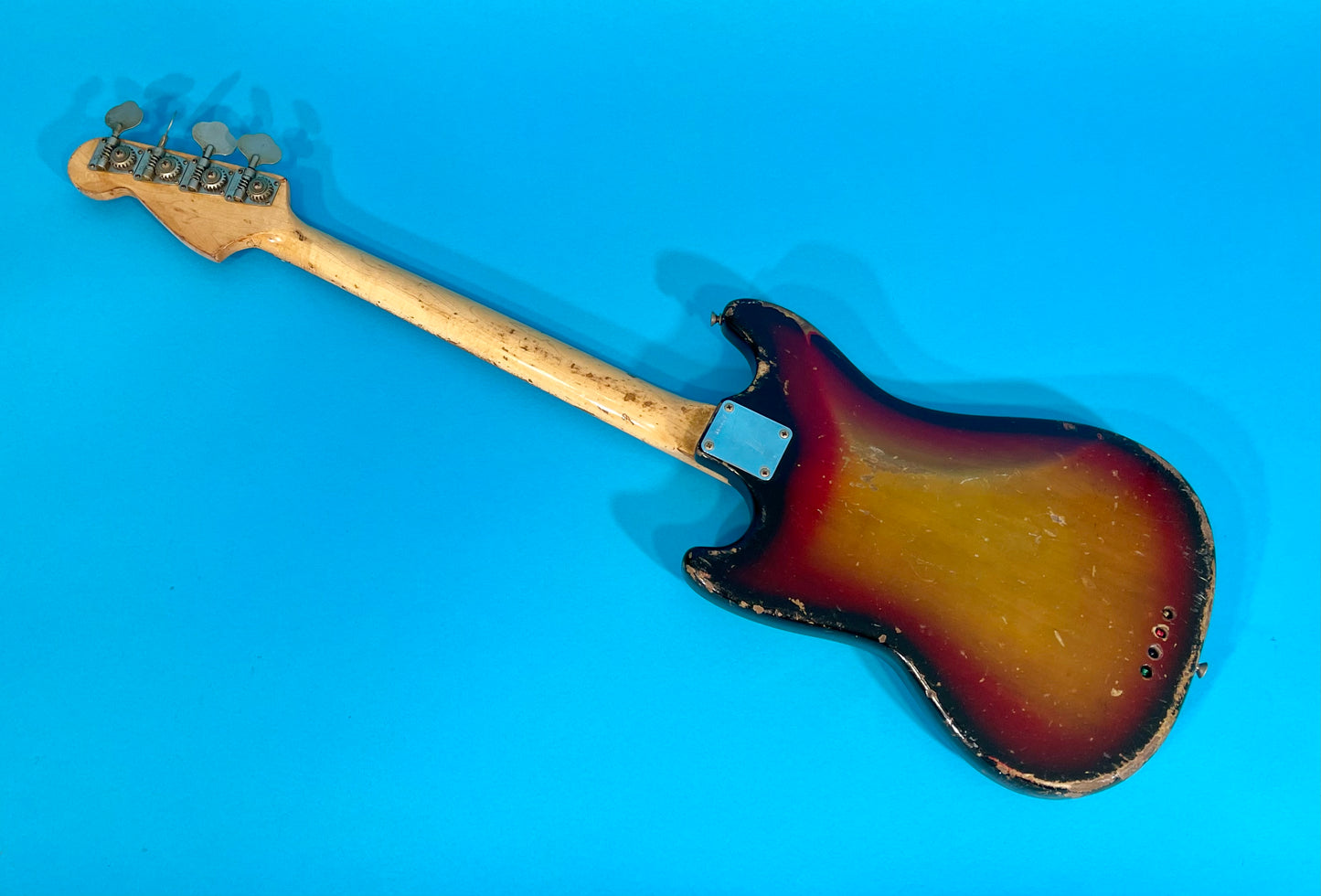1971 Fender Mustang Bass Sunburst Mojo-machine!