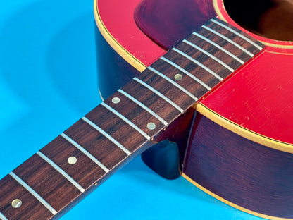 1966 Gibson J-45 original vibrant Cherry Sunburst finish