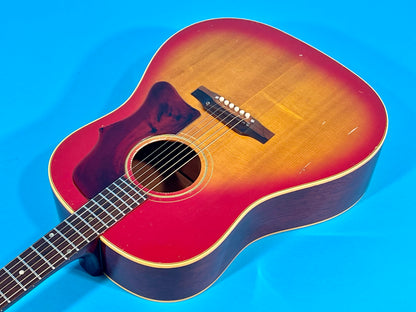 1966 Gibson J-45 original vibrant Cherry Sunburst finish