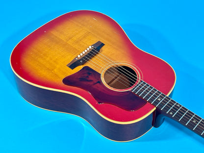 1966 Gibson J-45 original vibrant Cherry Sunburst finish
