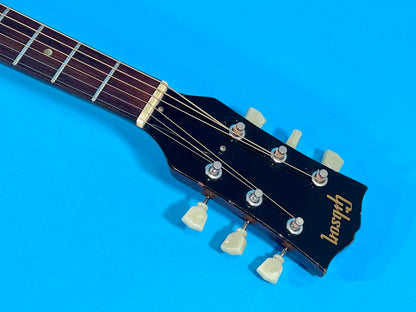 1966 Gibson J-45 original vibrant Cherry Sunburst finish