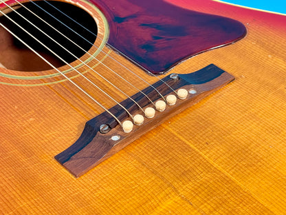 1966 Gibson J-45 original vibrant Cherry Sunburst finish