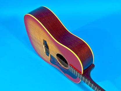 1966 Gibson J-45 original vibrant Cherry Sunburst finish