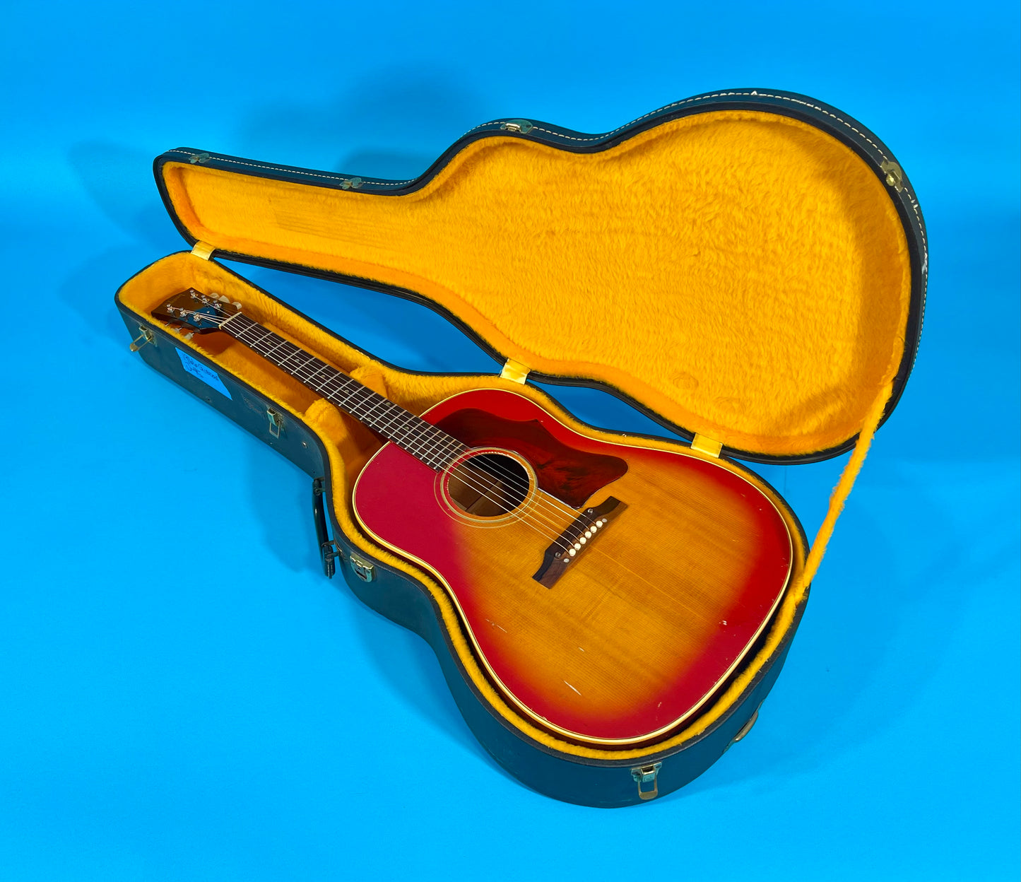 1966 Gibson J-45 original vibrant Cherry Sunburst finish