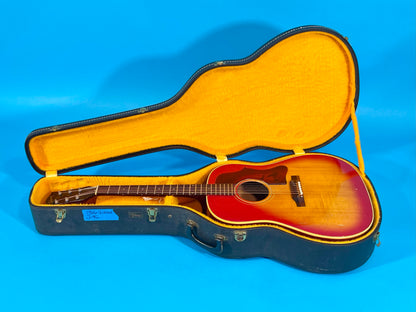 1966 Gibson J-45 original vibrant Cherry Sunburst finish