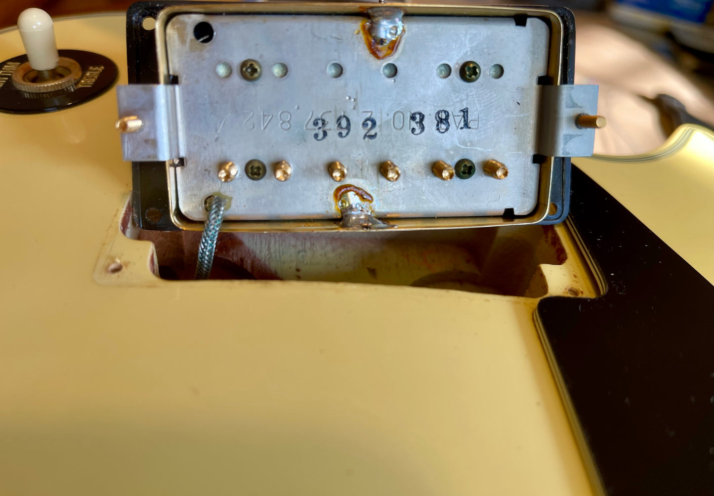 1981 Gibson Les Paul Custom Alpine White 100% original Minty