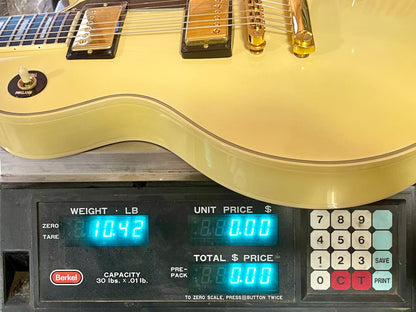 1981 Gibson Les Paul Custom Alpine White 100% original Minty