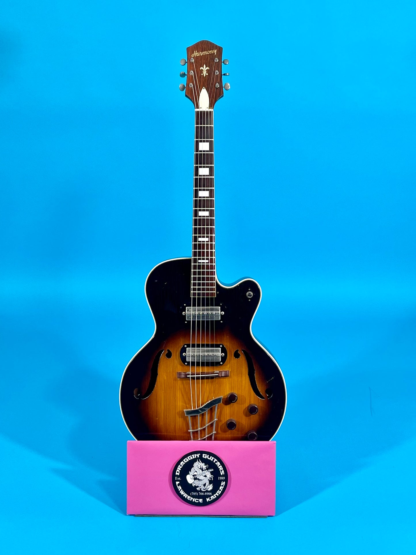 1958 Harmony H-62 killer arch top jazz & rockabilly machine