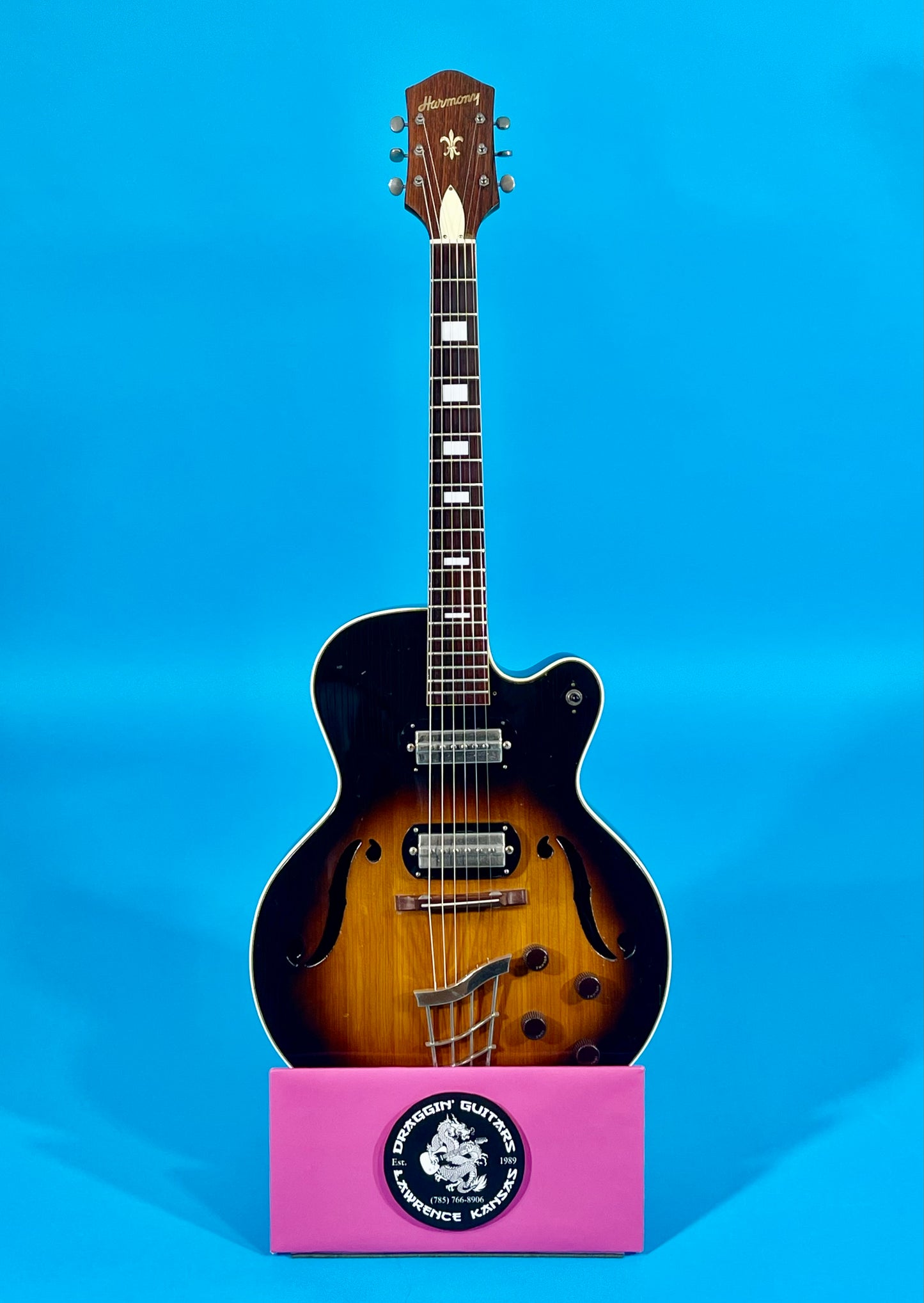 1958 Harmony H-62 killer arch top jazz & rockabilly machine