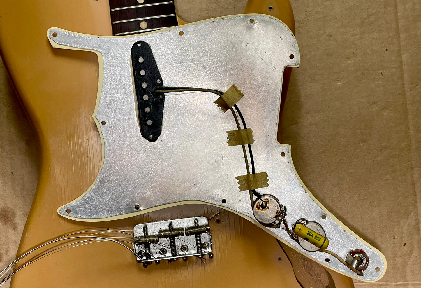 1961 Fender Musicmaster Desert Sand 100% Original