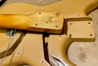 1961 Fender Musicmaster Desert Sand 100% Original