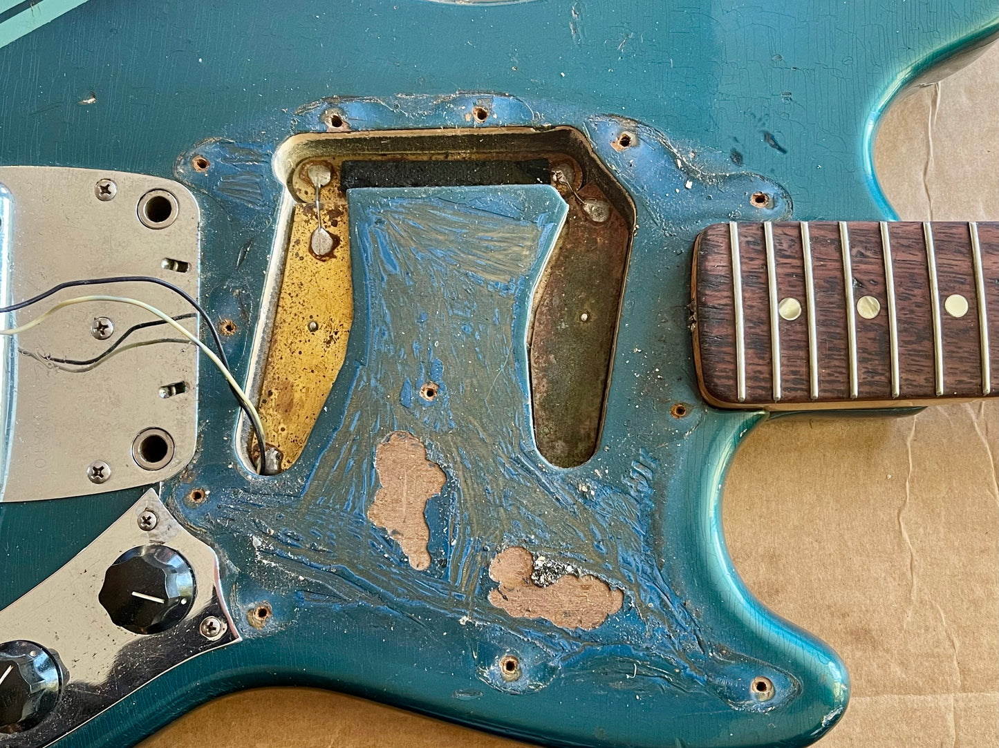 1972 Fender Mustang Competition Blue