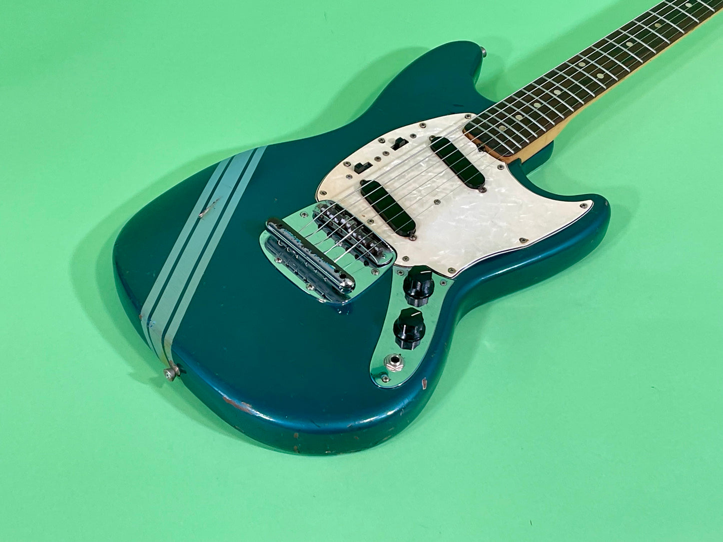 1972 Fender Mustang Competition Blue