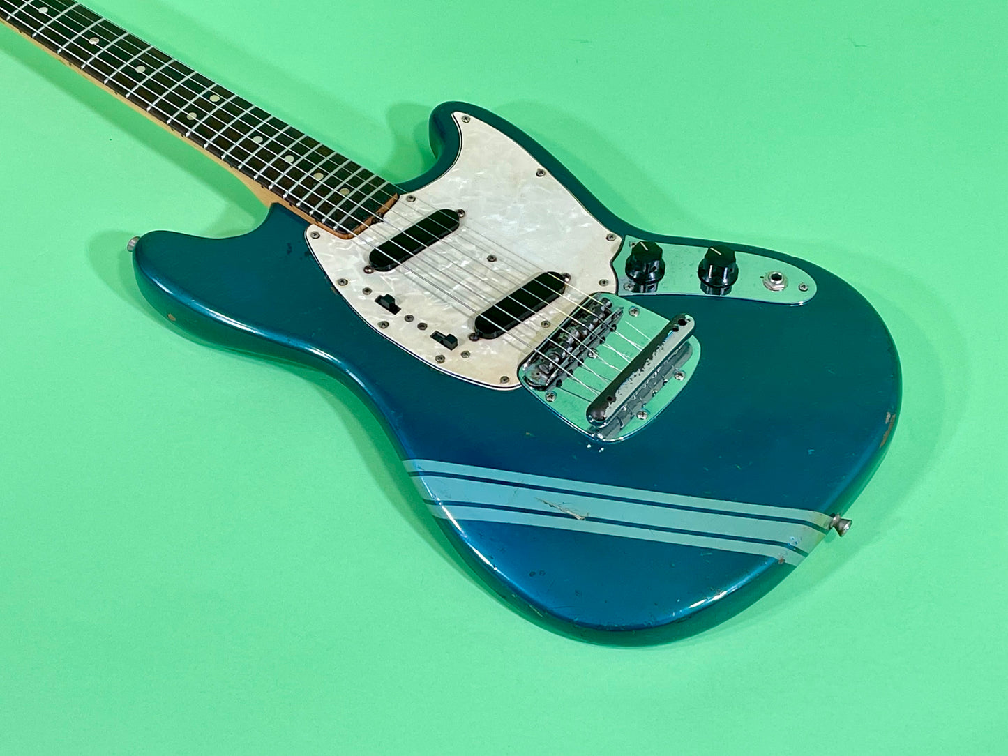 1972 Fender Mustang Competition Blue
