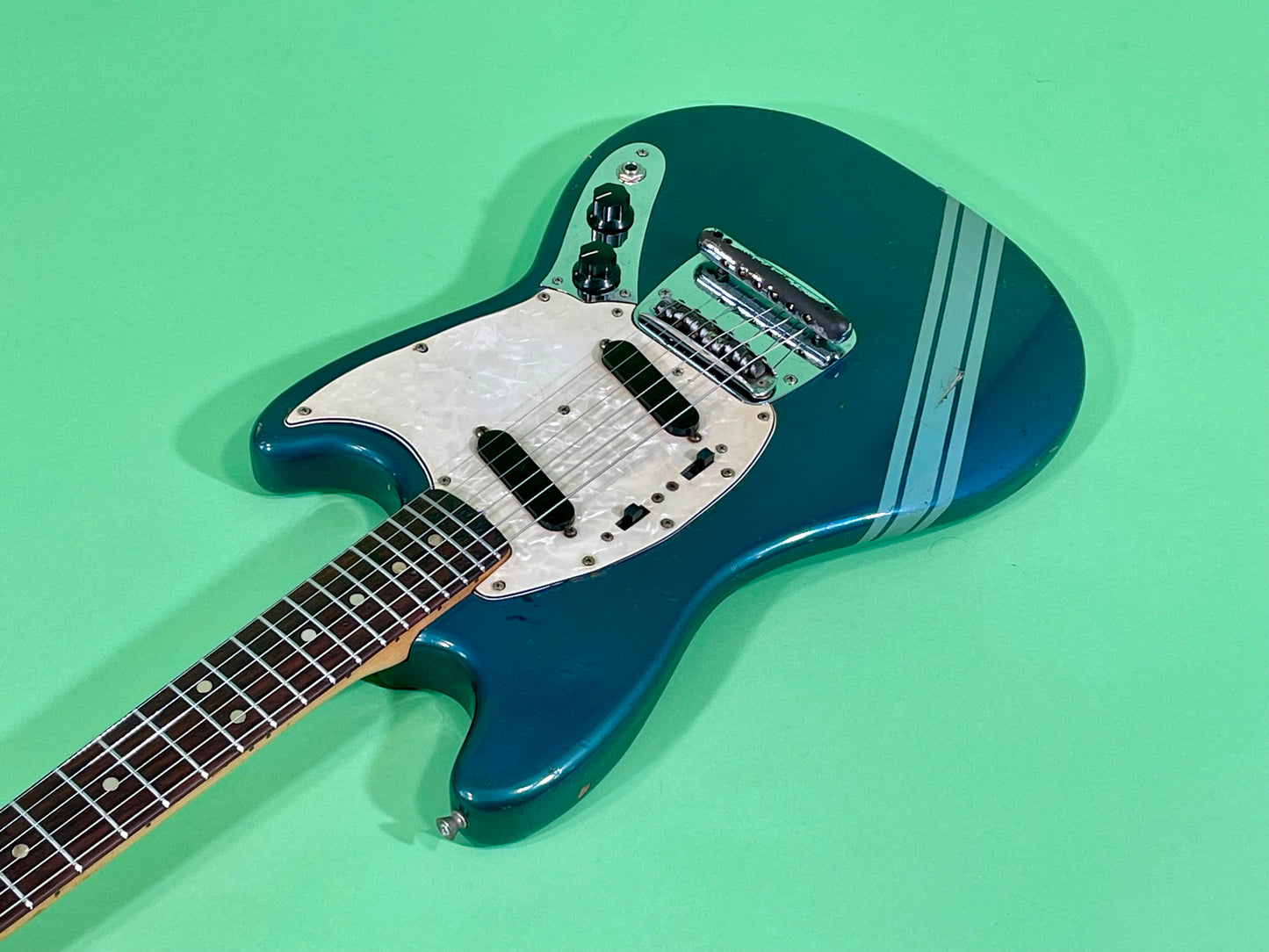 1972 Fender Mustang Competition Blue