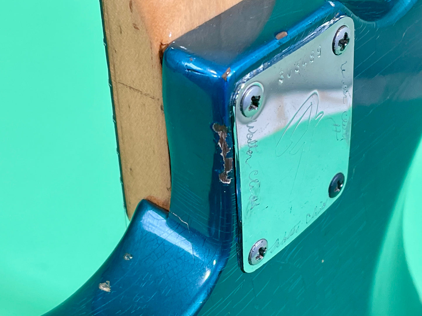 1972 Fender Mustang Competition Blue