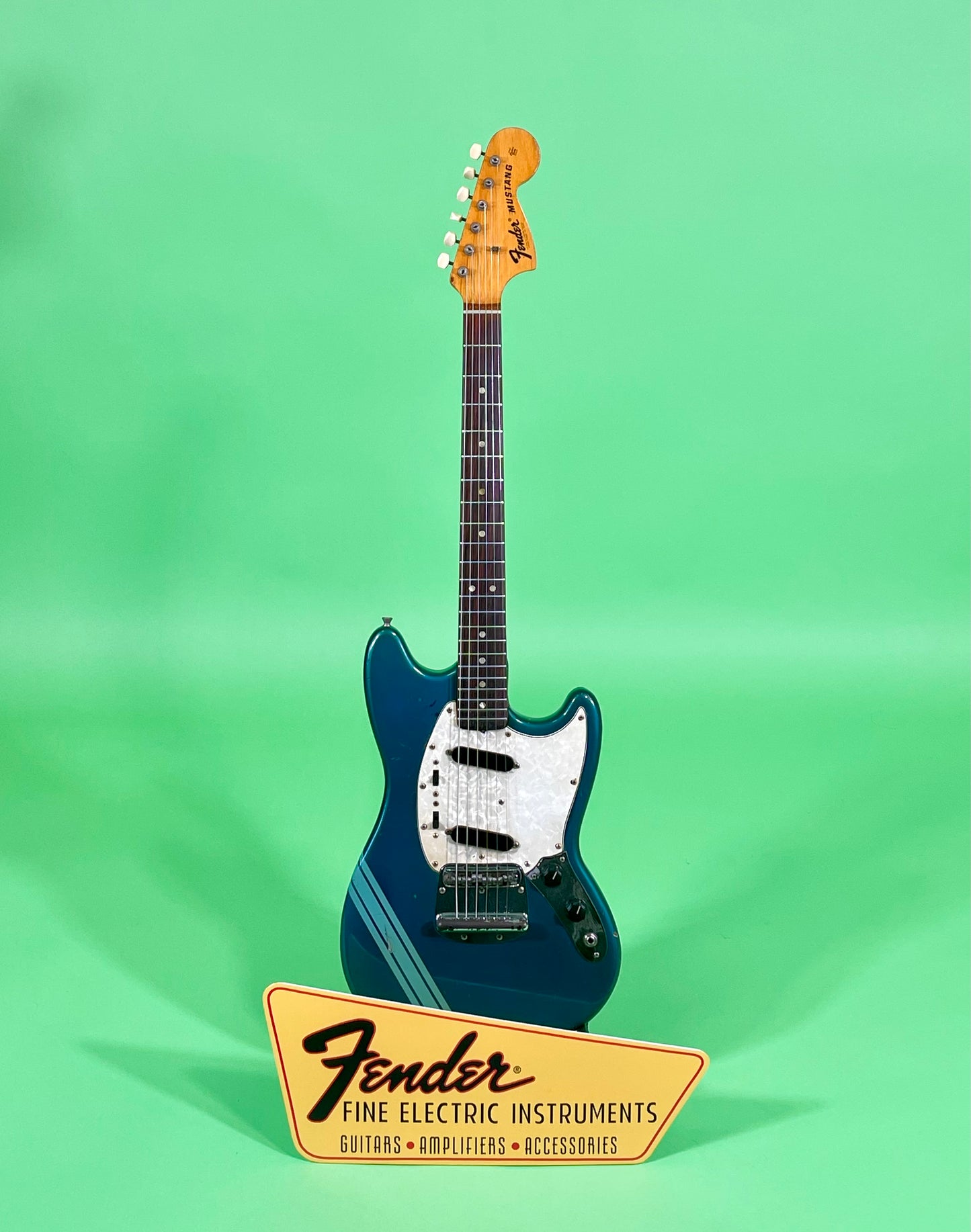 1972 Fender Mustang Competition Blue