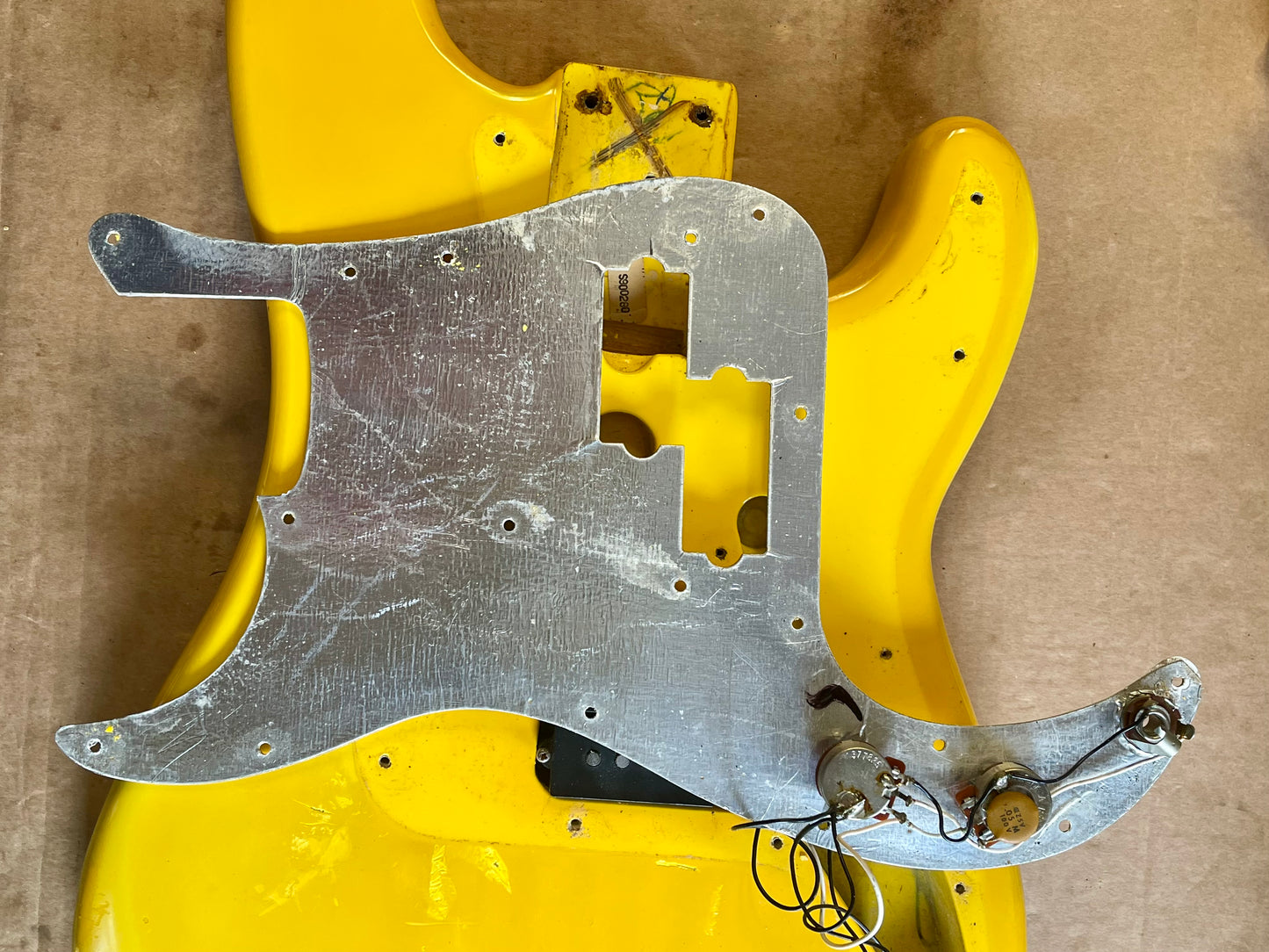 1979 1980 Fender Precision Bass Monaco Yellow International Series Custom Color *Very Rare*