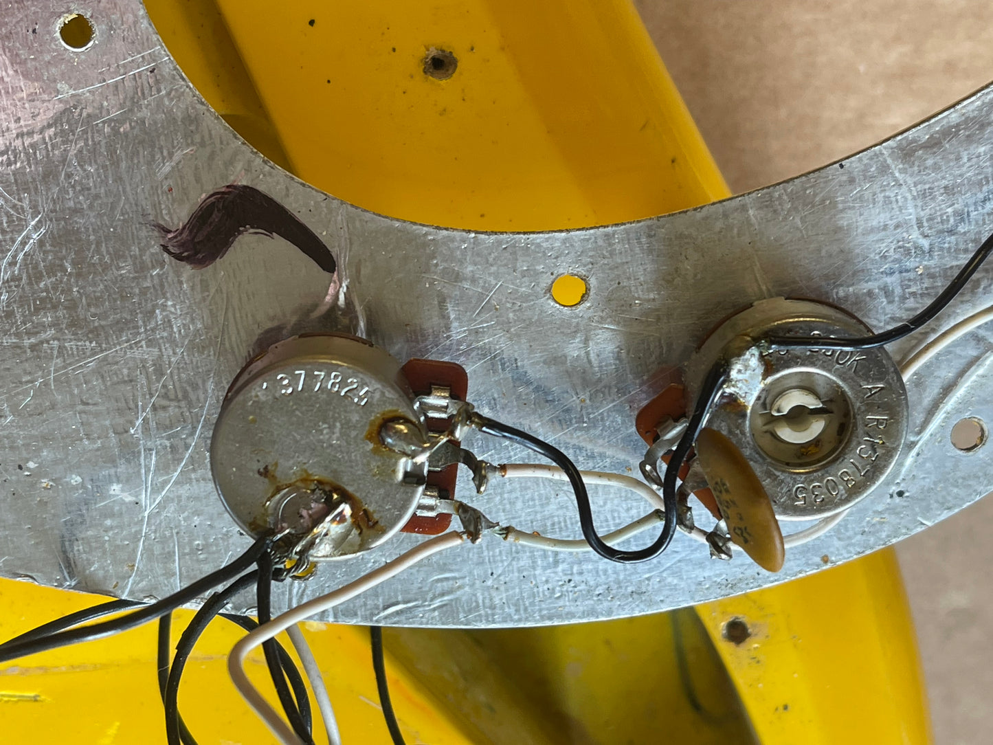 1979 1980 Fender Precision Bass Monaco Yellow International Series Custom Color *Very Rare*