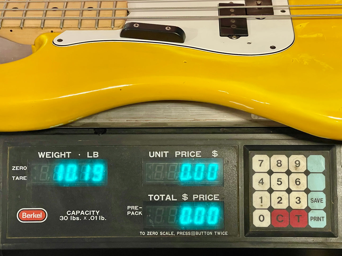 1979 1980 Fender Precision Bass Monaco Yellow International Series Custom Color *Very Rare*