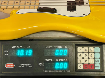 1979 1980 Fender Precision Bass Monaco Yellow International Series Custom Color *Very Rare*